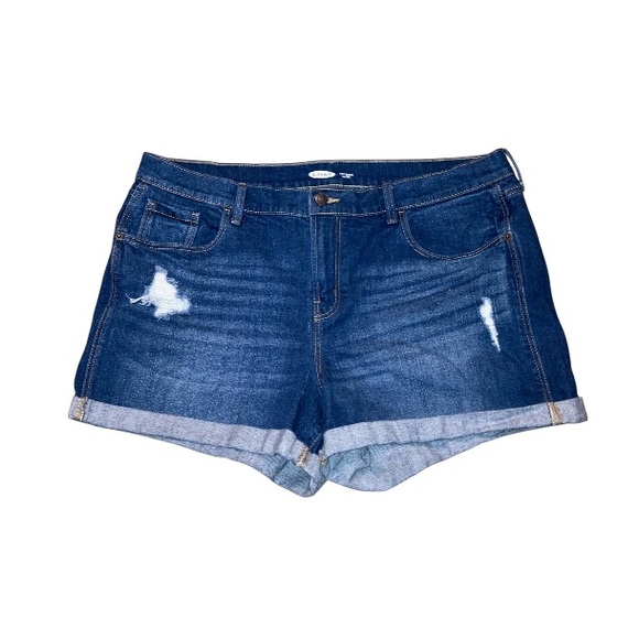 Old Navy Pants - Old Navy Women’s Denim Shorts |Size 16 |Boyfriend Shorts|Mid-Rise|Beach Boho Y2K